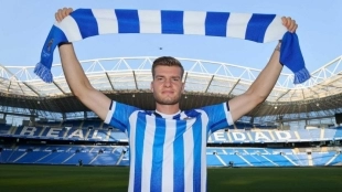 El delantero noruego regresa a la que fue su casa. Foto: @RealSociedad