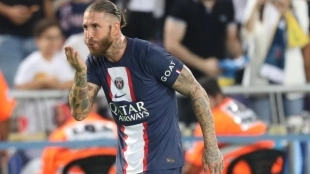 Sergio Ramos comienza a asumir galones en el PSG. Foto: El Nacional