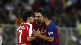 Suárez y Joao, de rivales a compañeros.