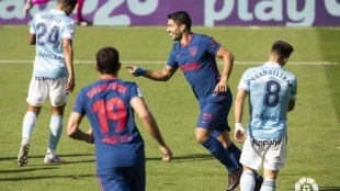 Suárez ya bate récords con el Atleti. Foto: elespanol.com