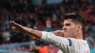 Dembélé, clave para la llegada de Morata al Barcelona