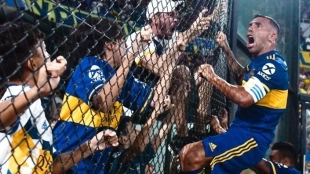 Cárlos Tévez, ídolo en Boc Juniors