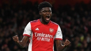 Thomas Partey se queda sin crédito en el Arsenal