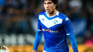 Sandro Tonali, el nuevo Pirlo que se le resiste a la Juventus de Turín "Foto: Tuttosport"