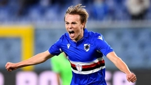Mikkel Damsgaard, el nuevo objetivo de Mourinho en el Tottenham