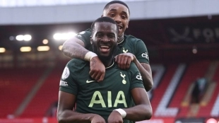 Tanguy Ndombélé quiere abandonar el Tottenham este mismo verano. Foto: Getty