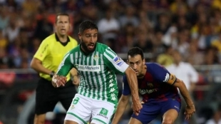 Nabil Fekir es uno de los jugadores más en forma de La Liga. Foto: Getty