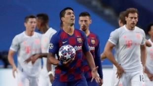 ¿Trueque Luis Suárez por Van de Beek?. Foto: Momento 24