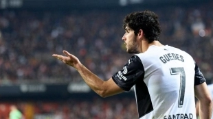 El Valencia pone precio de salida a Guedes