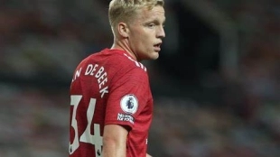 El United cierra las puertas a Van de Beek. Foto: utdreport.co.uk