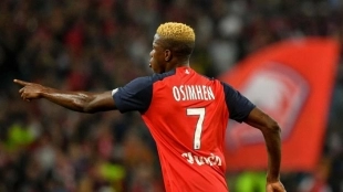 ¿Cómo juega Victor Osimhen? | FOTO: LILLE
