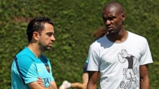 Xavi puede sustiruir a Valverde en cualquier momento.