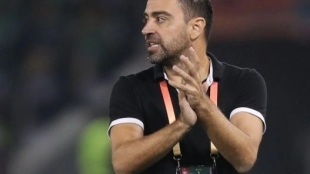 ¡OJO! El Al-Sadd no deja salir a Xavi Hernández "Foto: AS"