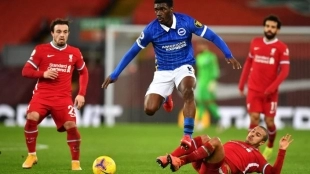 El Brighton fija el precio de Bissouma, objetivo del Liverpool y Real Madrid