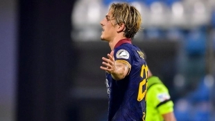 El italiano quiere marcharse del conjunto romano. Foto: @OfficialASRoma