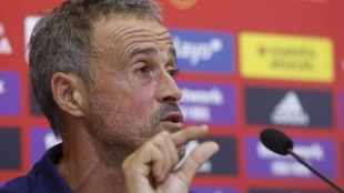 Luis Enrique, seleccionador nacional. Foto: La Razón