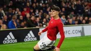 El Manchester United quiere blindar a Alejandro Garnacho