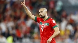 Amrabat, la nueva obsesión de Simeone para la medular del Atlético