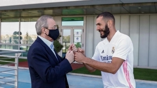 El presidente del Real Madrid deberá buscar en otro lado. Foto: @realmadrid