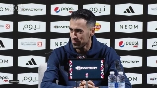 Busquets sigue sin tomar una decisión. Foto: YouTube RFEF