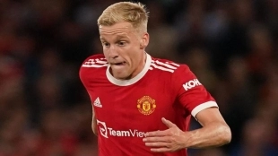 El callejón sin salida de Van de Beek en el United