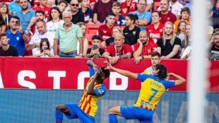 Edinson Cavani, el despertar del nuevo matador de Mestalla