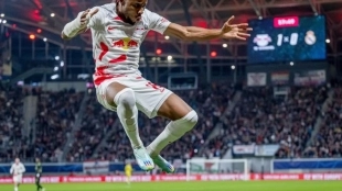 Nkunku vestirá la camiseta del Chelsea en julio. Foto: @RBLeipzig