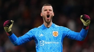 David De Gea, a un paso de renovar con el Manchester United