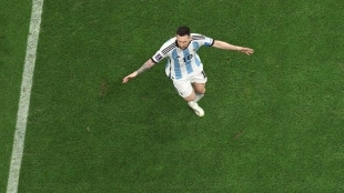 Leo Messi, el MVP del Mundial. Foto: @Argentina