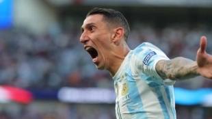 El 'fideo' permanecerá en la Juve hasta final de temporada. Foto: @Argentina