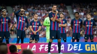 Sergio Busquets tiene su futuro en el aire. Foto: @fcbarcelona