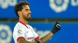 Suso, jugador del Sevilla FC. Foto: SPORT