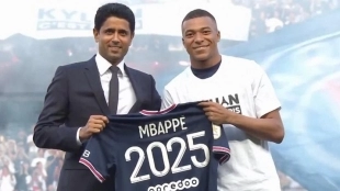 El precio que le puso el PSG a Mbappé nada más renovarlo / Marca.com
