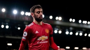 El Real Madrid tantea a Bruno Fernandes / Manutd.com