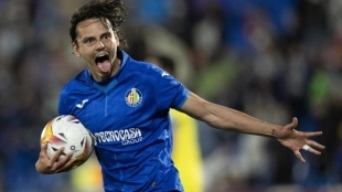 Enes Unal, delantero del Getafe y objetivo del Atlético de Madrid. Foto: MARCA