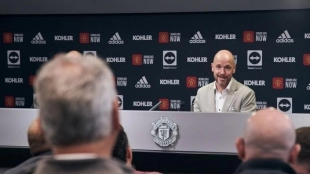 Erik ten Hag quería a CR7 en el United. Foto: @ManUtd