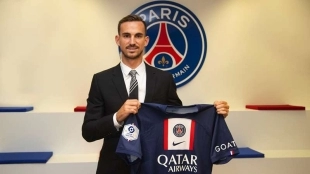Fabián Rúiz, cuestionado en el PSG / PSG.fr