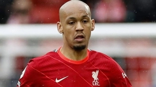 Fabinho tiene los días contados en el Liverpool / Skysports.com