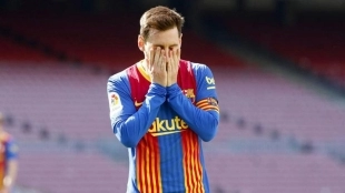 Leo Messi, ex jugador del FC Barcelona. Foto: MARCA