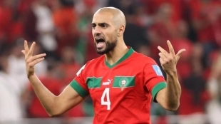 Sofyan Amrabat, jugador de la Fiorentina y de Marruecos. Foto: SPORT