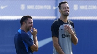 La petición de Xavi a Busquets / Cronicaglobal.com