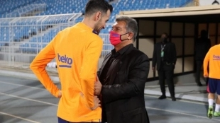 Laporta admite que Busquets tiene ofertas para irse / Eldesmarque.com