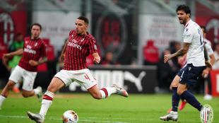 El argelino entra en la lista de Klopp. Foto: @acmilan