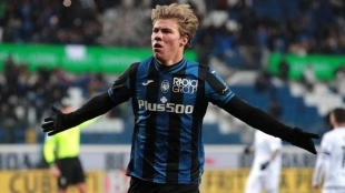 El Madrid ya sigue de cerca a Rasmus Hojlund