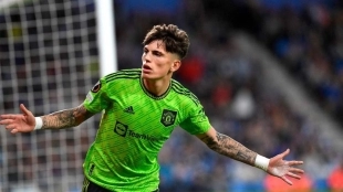 El Manchester United ata a Garnacho con una nueva renovación - Foto: Sport