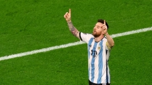 Leo Messi, el 'MVP' del Mundial de Catar. Foto: @Argentina