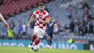 Josko Gvardiol tiene claro dónde quiere jugar. Foto: @HNS_CFF