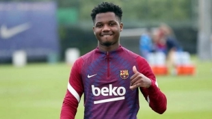 Ansu Fati podría salir del Barcelona. Foto: MARCA