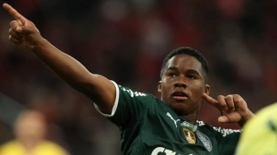 El brasileño está cerca de tomar una decisión final. Foto: @Palmeiras