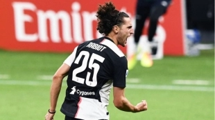 Rabiot podría salir de la Juventus antes de enero - Foto: Transfermarkt